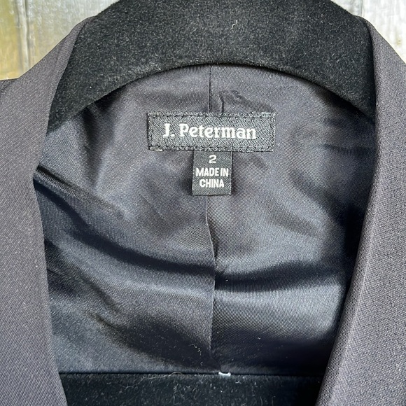 J. Peterman - Black Silk Sequin Dress - Size 2 - Picture 3 of 6